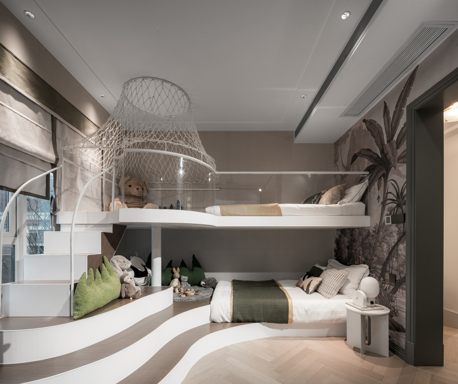 欧式轻奢风格家装设计室内装修效果图-儿童房 欧式轻奢风格家装设计室内装修效果图-儿童房