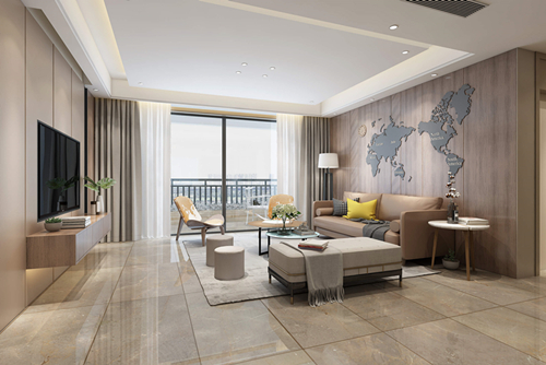 张家港101-200平米现代轻奢风格碧桂园翡翠湾室内装修设计案例